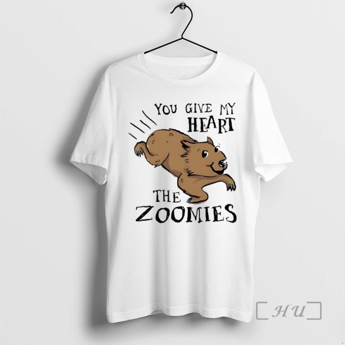 Officials You Give My Heart The Zoomies Wombats Premium T Shirts Sweater Hoodie