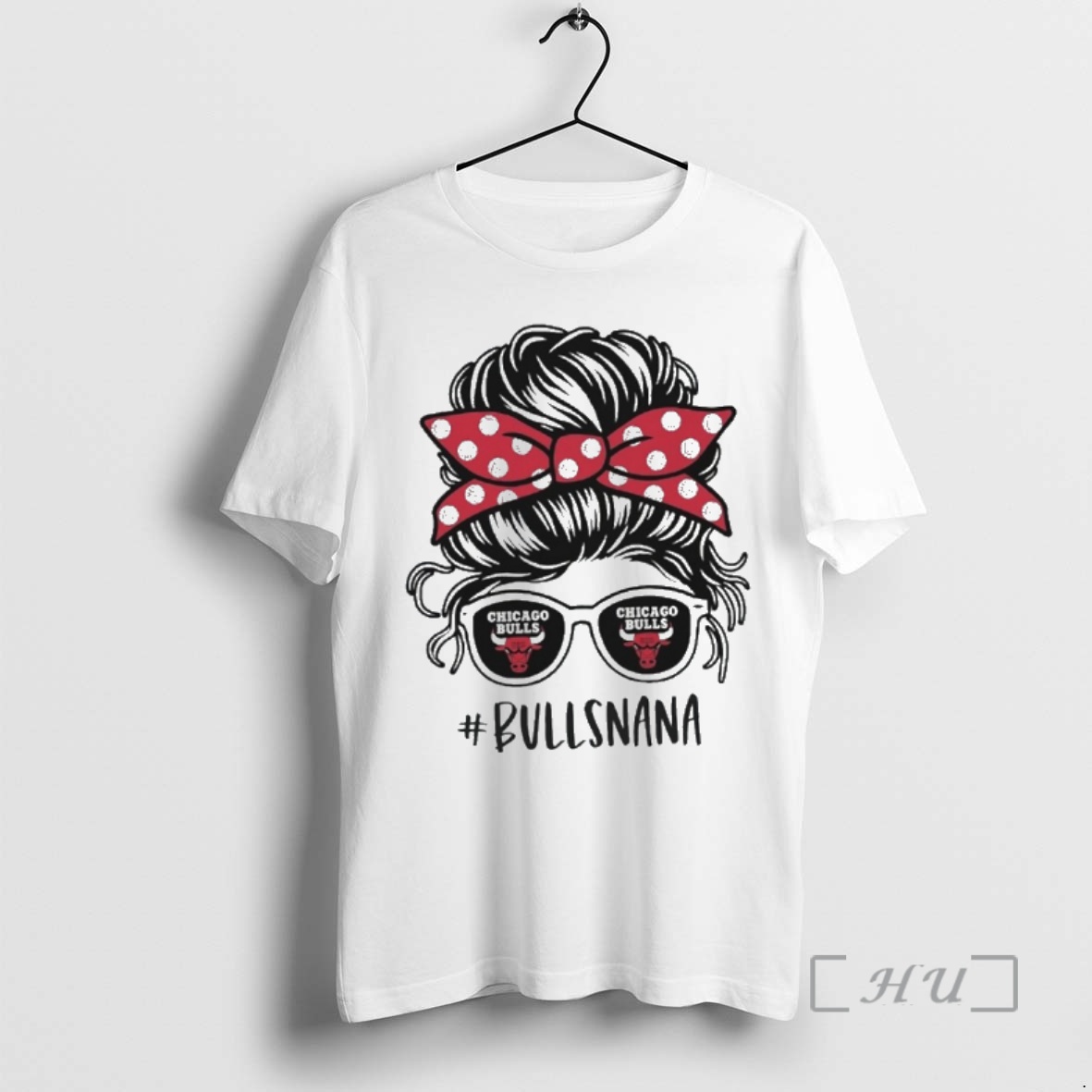 Officials Zsehjuou Chicago Bulls Grandma Messy Bun Premium T Shirts Sweater Hoodie
