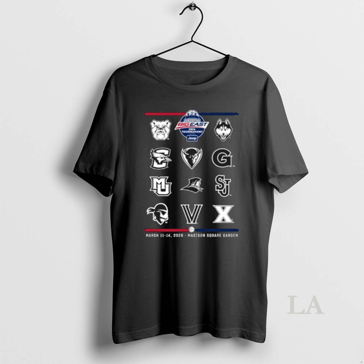 Original 2026 Big East Tournament Basketball University Teams Logo Shirt