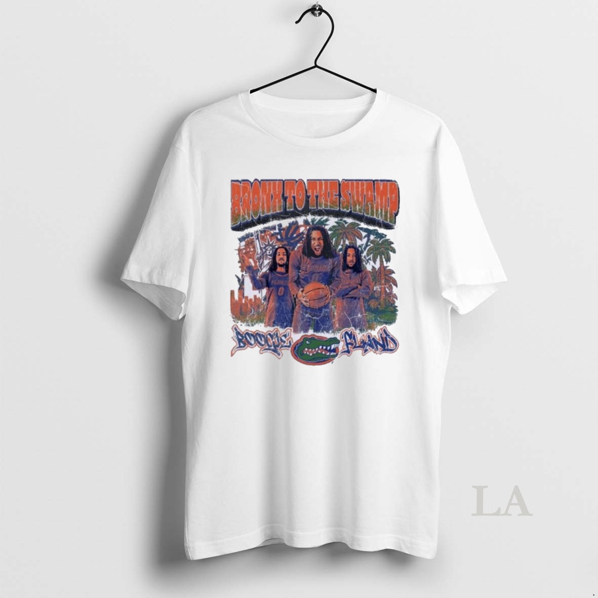 Original Florida Gators Mens Basketball Bronx To The Swamp Shirt
