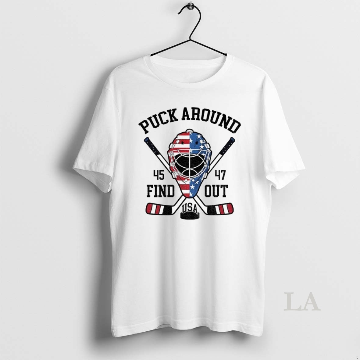 Original Hockey Puck Around Find Out 45 47 Usa Shirt