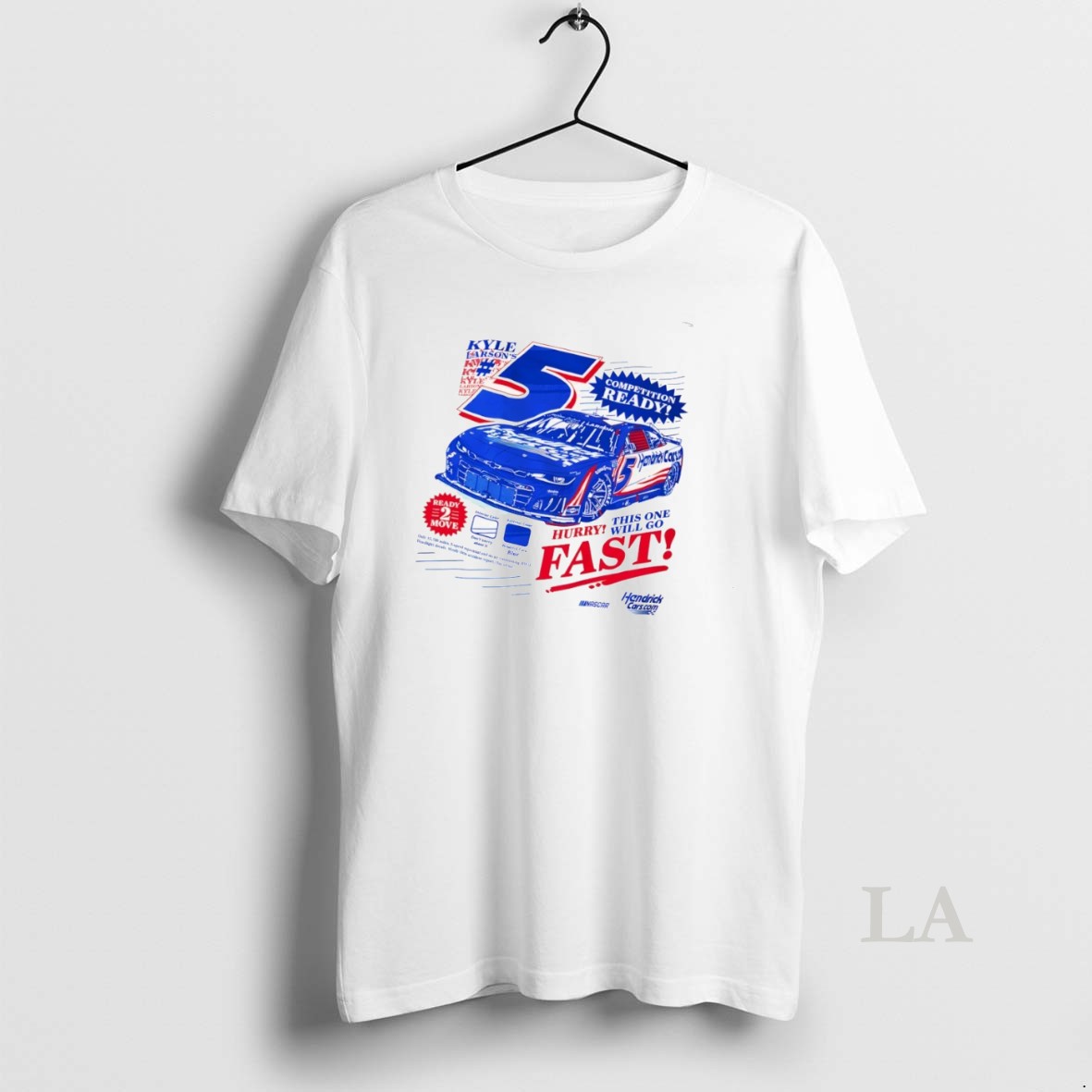 Original Kyle Larson Nascar Competition Ready Hurry This One Will Go Fast Shirt