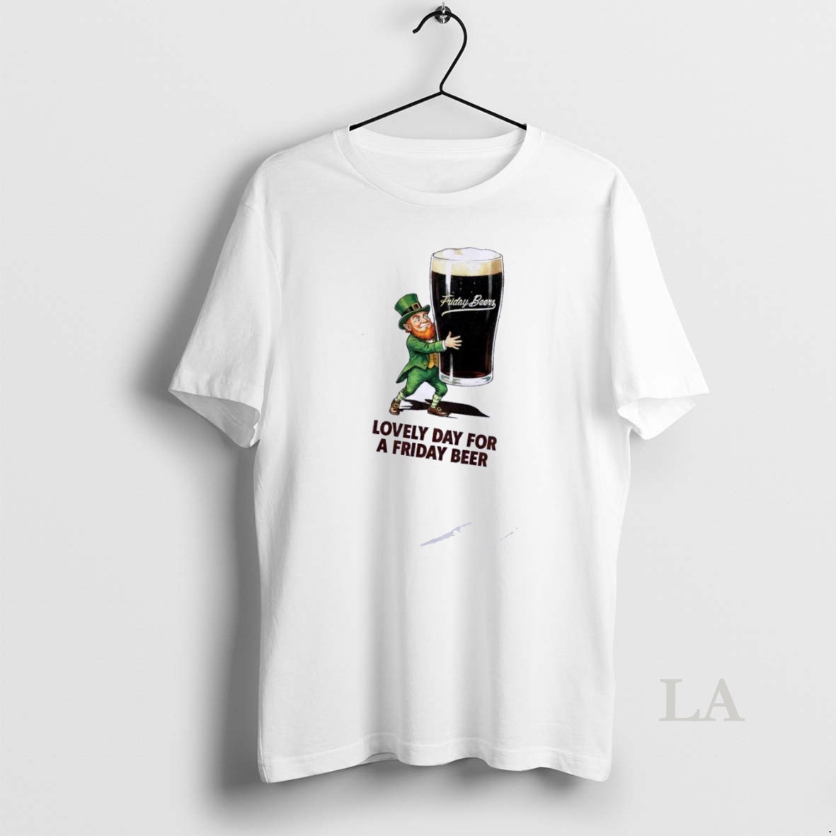 Original Lovely Day For A Friday Beer St Patricks Day Shirt