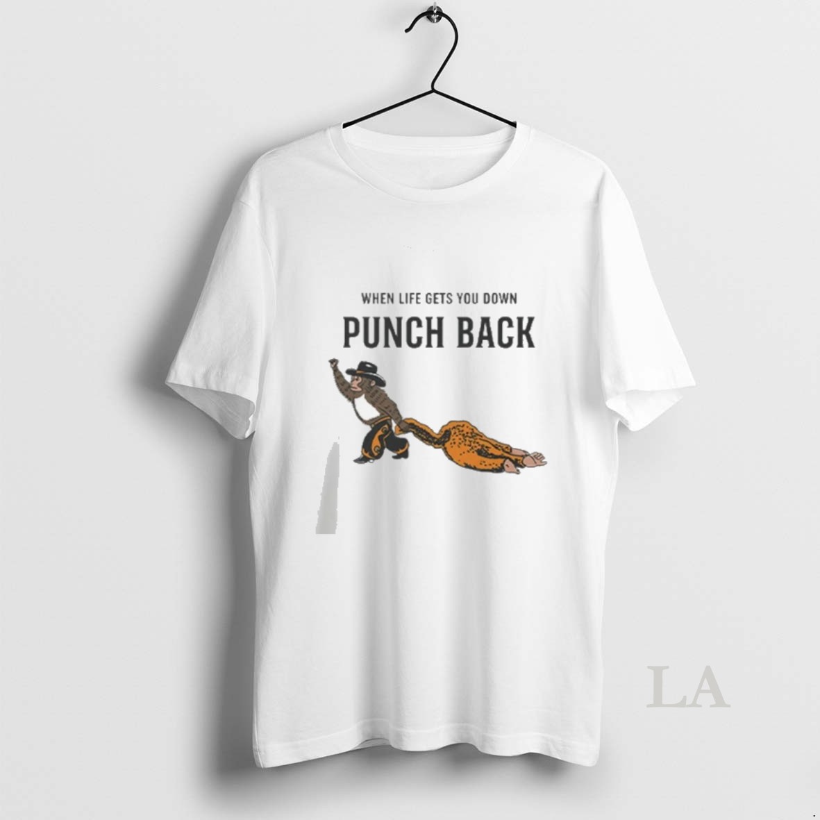 Original Monkey Punch When Life Gets You Down Punch Shirt