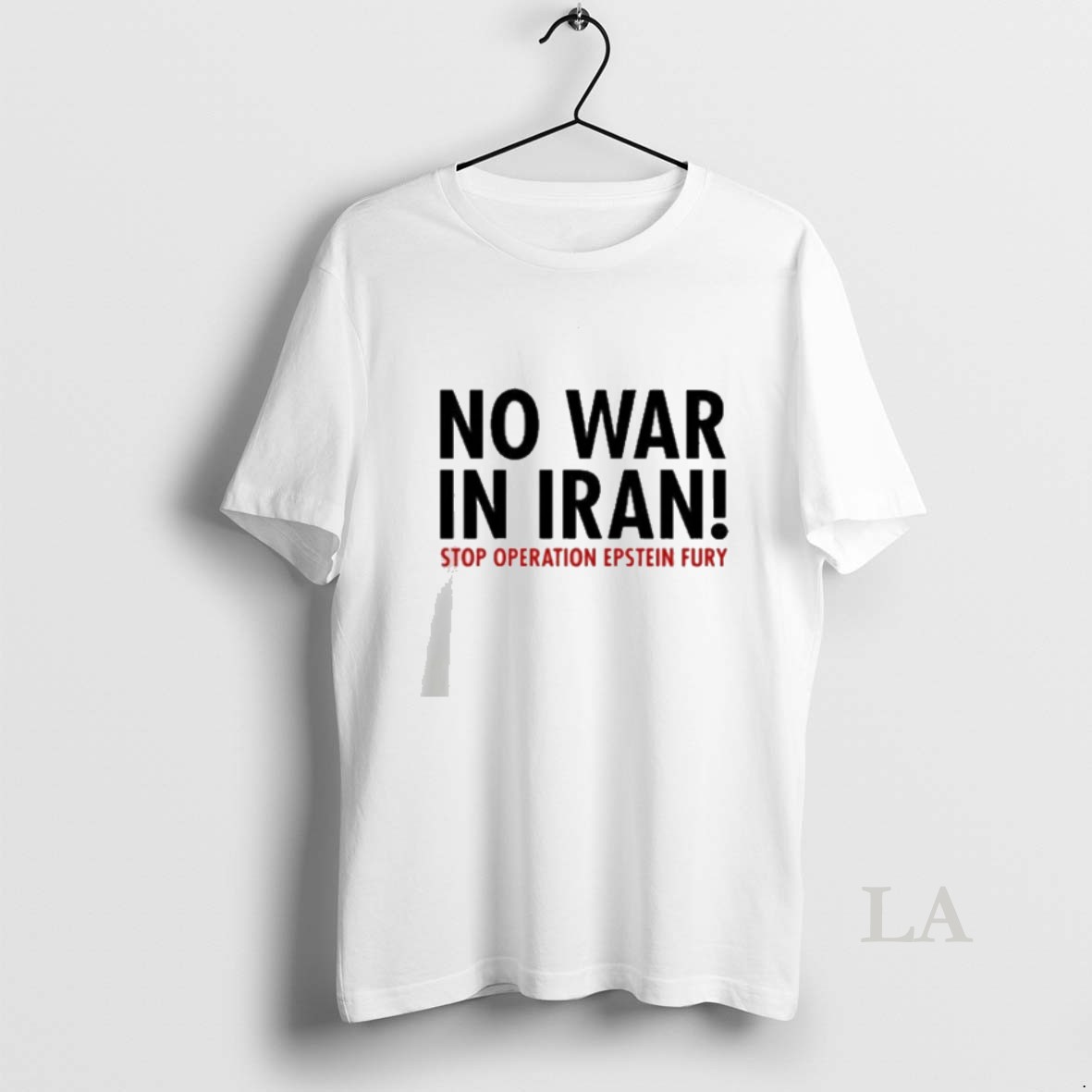 Original No War In Iran Stop Operation Epstein Fury Shirt