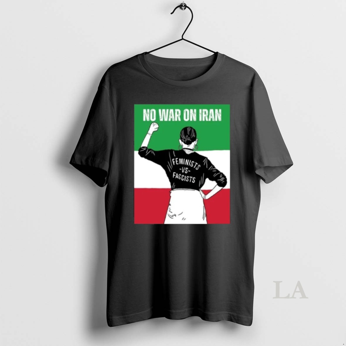 Original No War On Iran Feminists Vs Fascists Shirt