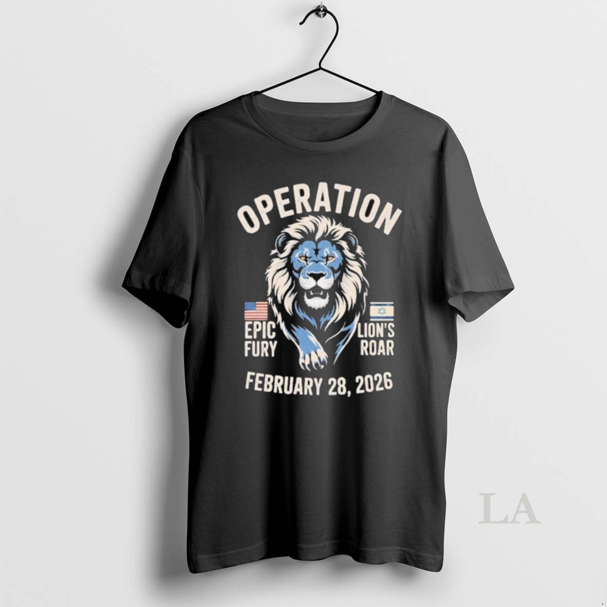 Original Operation Epic Fury Lions Roar American And Israel 2 28 2026 Shirt