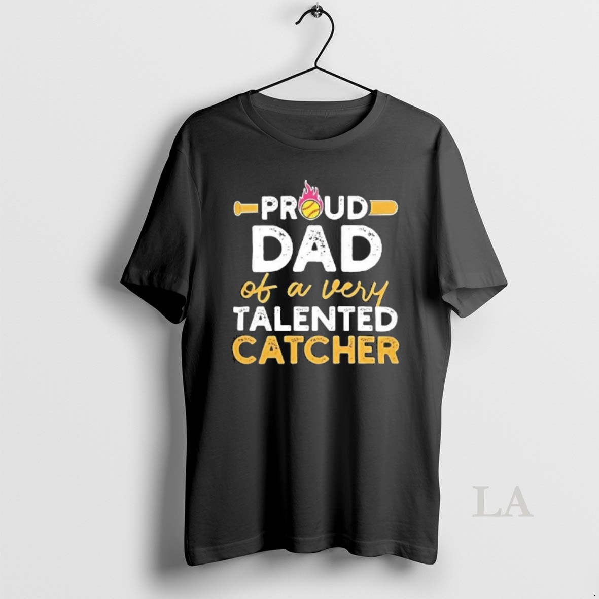 Original Proud Softball Das Of A Very Talented Catcher Shirt