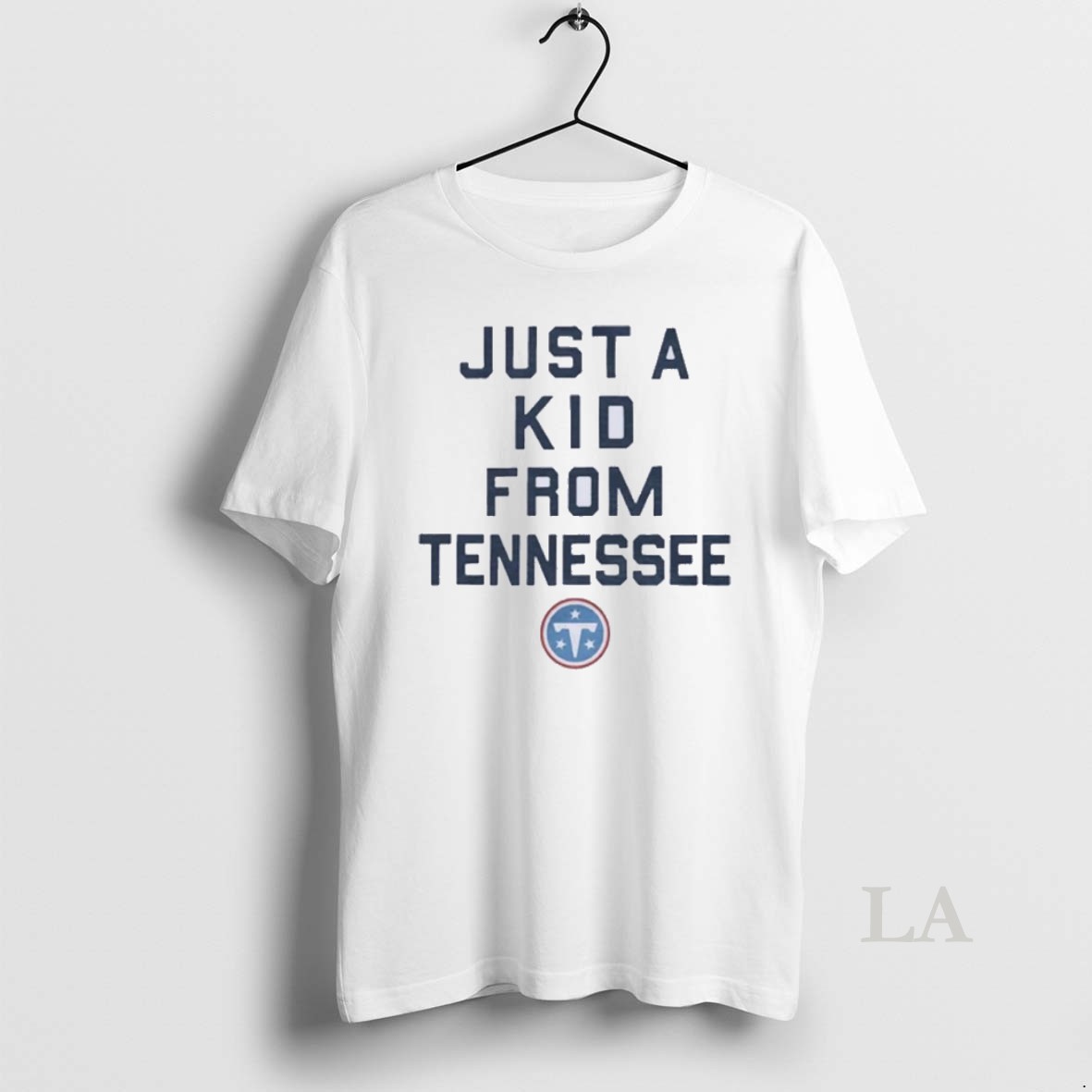 Original Tennessee Titans New Logo Just A Kid From Tennessee Shirt