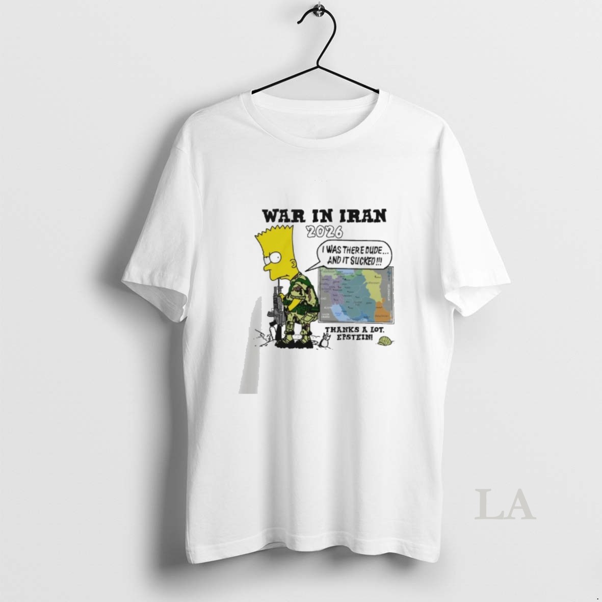 Original War In Iran Thanks A Lot Epstein Shirt