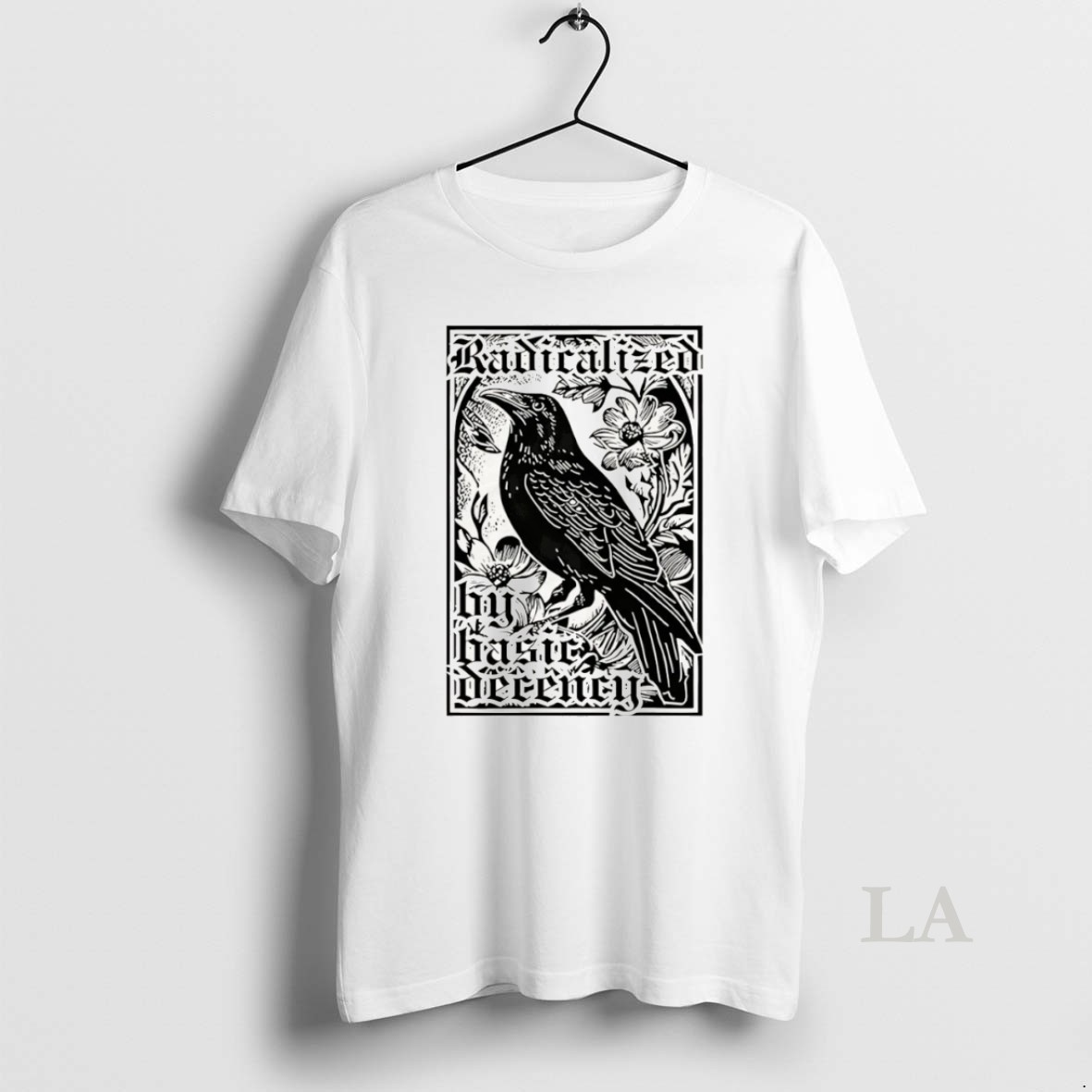 Original World Of Ravens Radicalized By Basic Decency Shirt