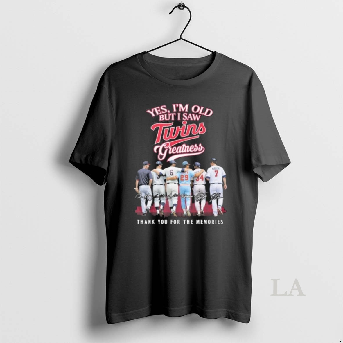 Original Yes Im Old But I Saw Minnesota Baseball Legends Greatness Shirt