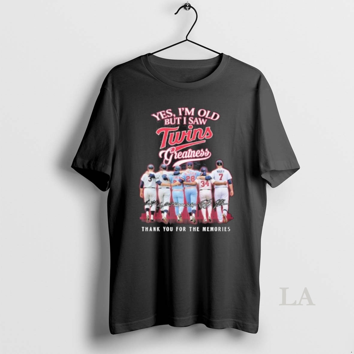 Original Yes Im Old But I Saw Minnesota Twins Legends Greatness Shirt