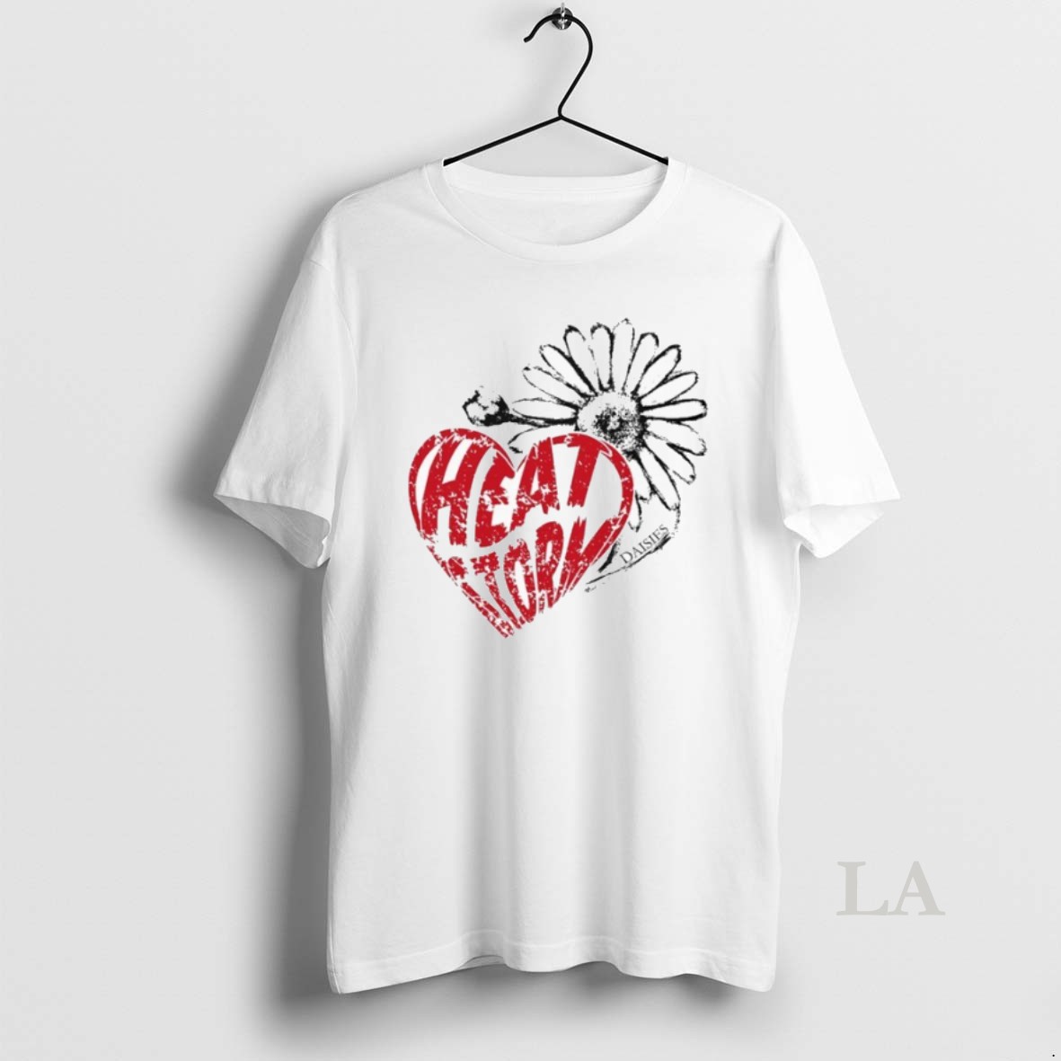 Original Yuya Uemura Daisies Sakura Heart Shirt