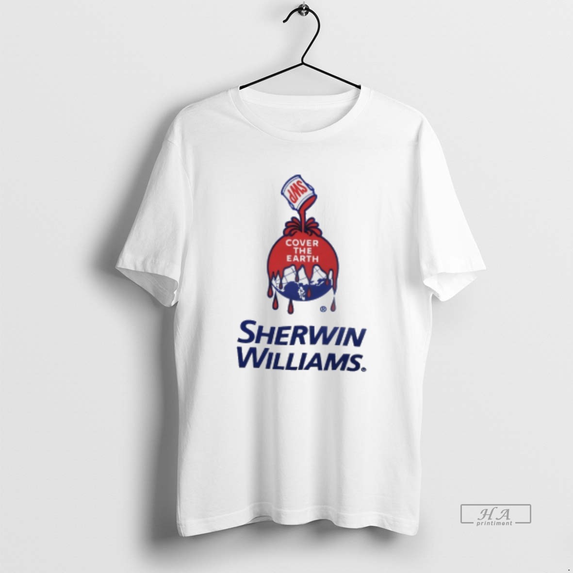 Official Sherwin Williams Cover The Earth T Shirt
