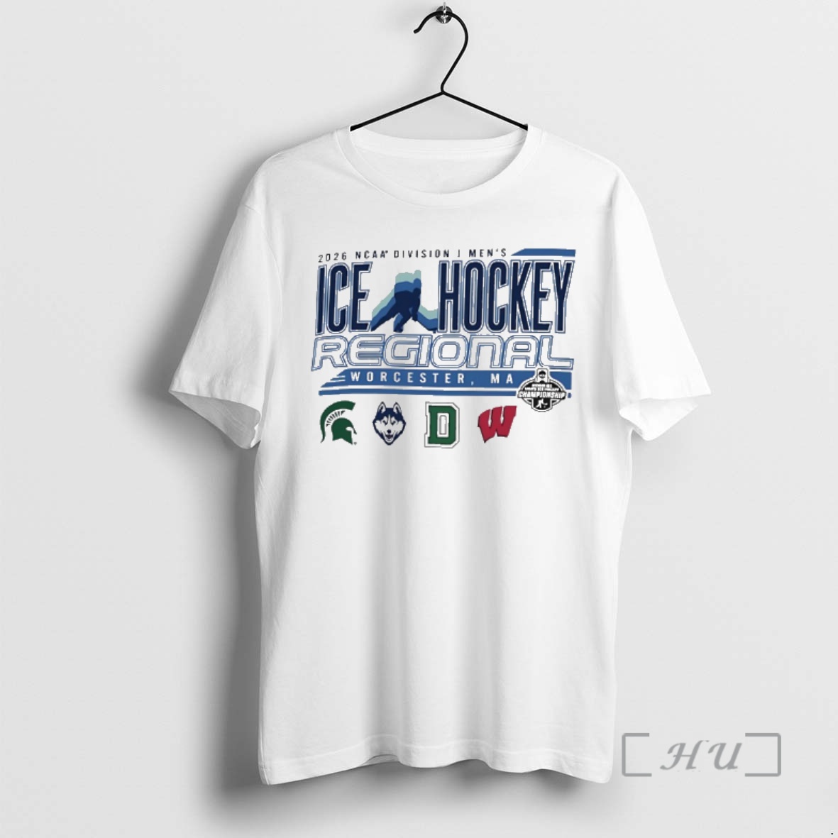 Officials 2026 Ncaa D I Mens Ice Hockey Regional Worcester Logos Premium T Shirts Sweater Hoodie