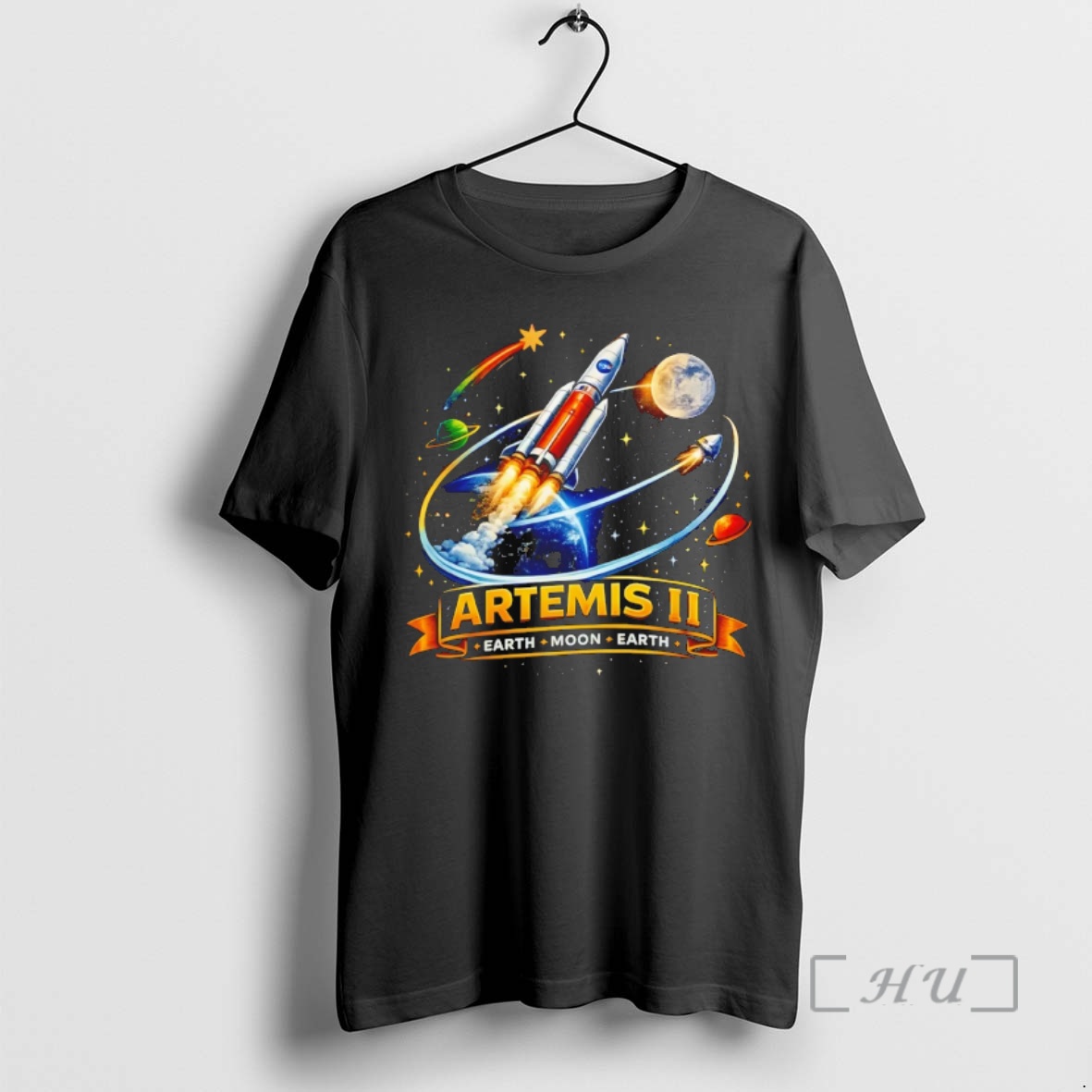 Officials Artemis Ii Space Mission Nasa Inspired Future Astronaut Earth Moon Earth 2026 Premium T Shirts Sweater Hoodie