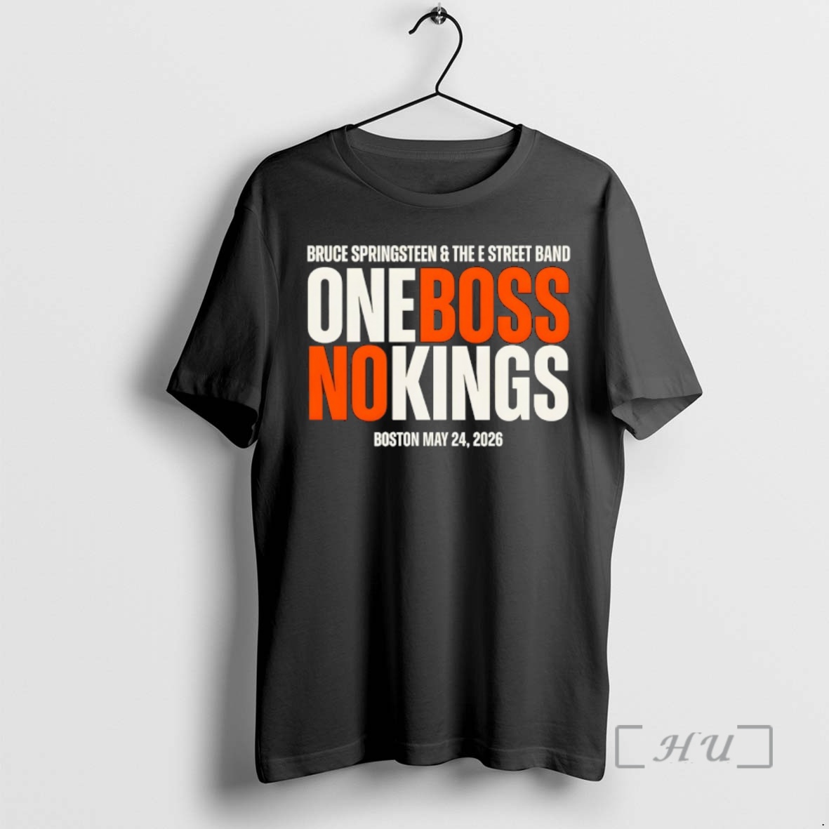 Officials Boston Bruce Springsteen And The E Street Band One Boss No Kings May 24 Tour Premium T Shirts Sweater Hoodie