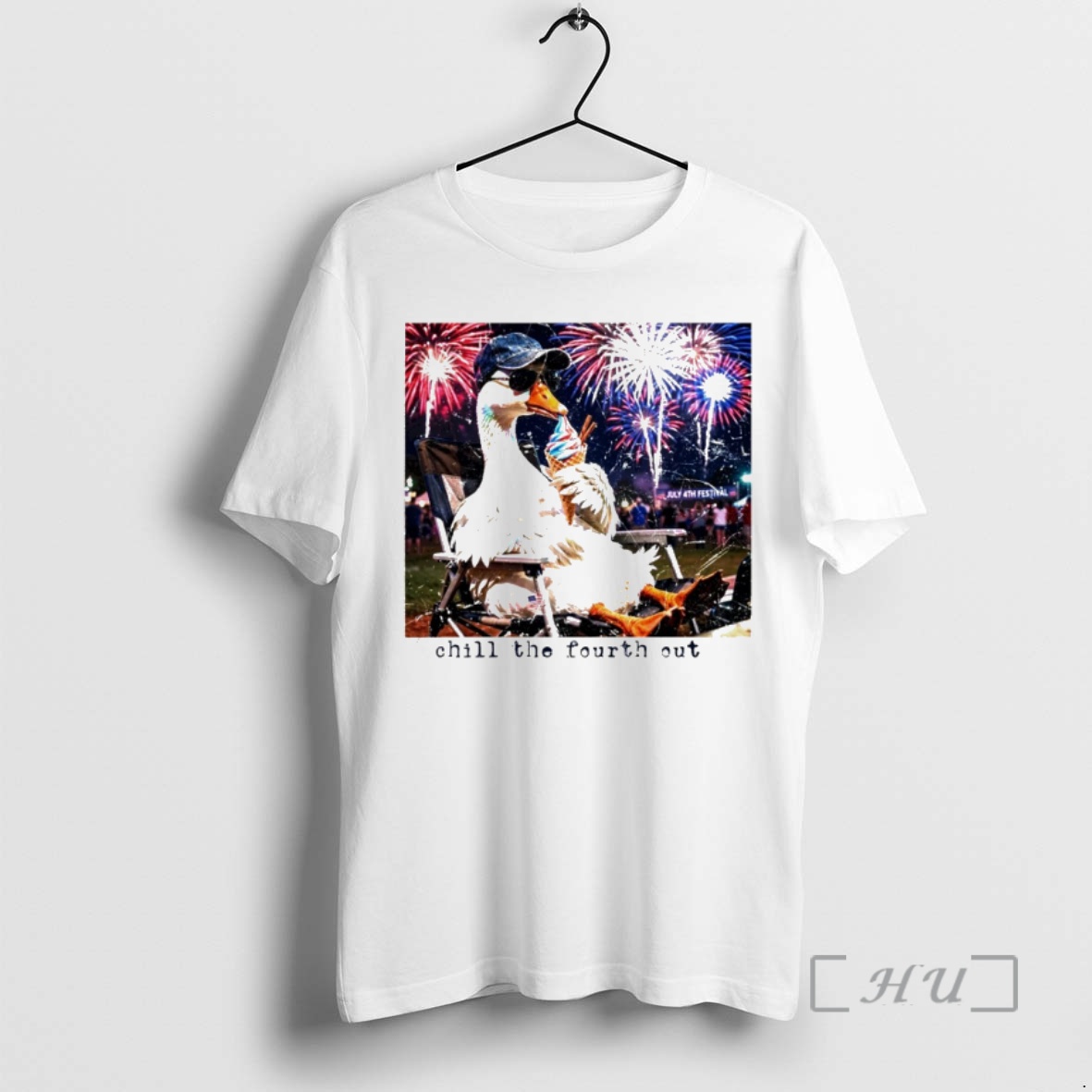 Officials Goose Chill The Fourth Out 4th Of July Premium T Shirts Sweater Hoodie