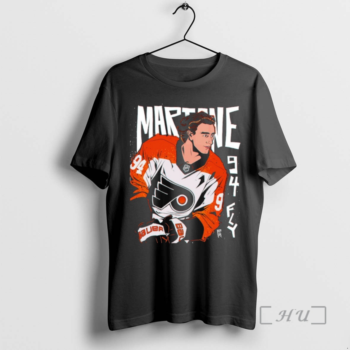 Officials Philadelphia Hockey Porter Martone 94 Fly Graphic Premium T Shirts Sweater Hoodie