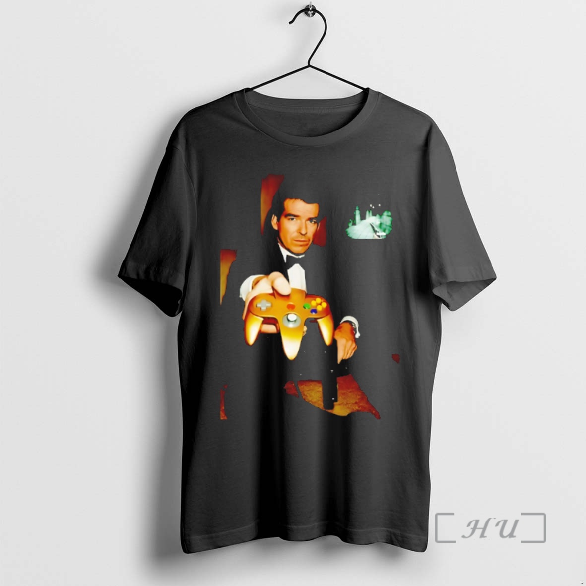 Officials Pierce Brosnan Goldeneye 007 Nintendo 64 Premium T Shirts Sweater Hoodie