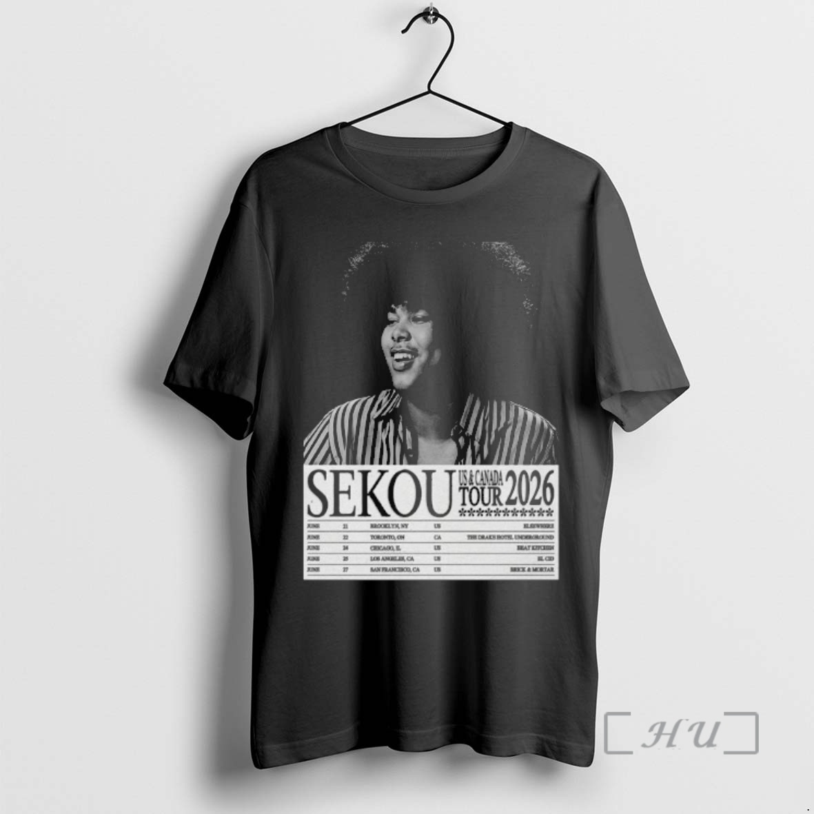 Officials Sekou Us Canada Tour 2026 Premium T Shirts Sweater Hoodie