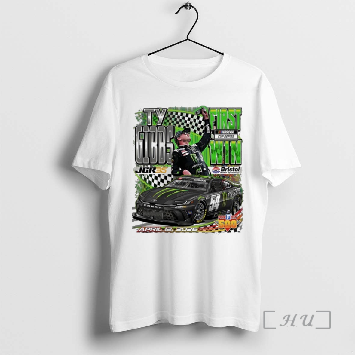 Officials Ty Gibbs First Nascar Cup Series Win Commemorative 2026 Premium T Shirts Sweater Hoodie