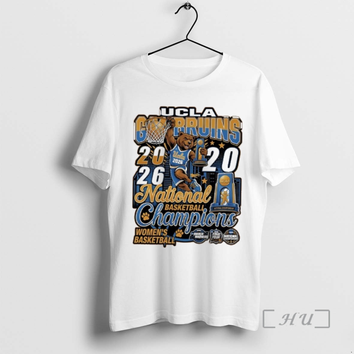 Officials Ucla Bruins National Champions Womens Basketball Mascot Trophy 2026 Premium T Shirts Sweater Hoodie