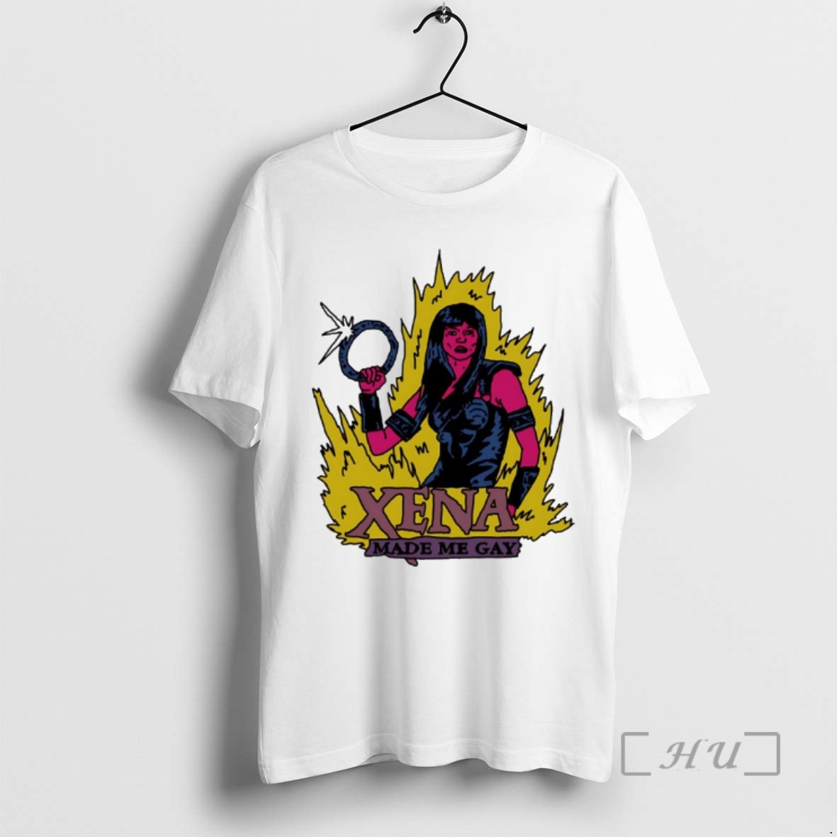 Officials Xena Warrior Princess Made Me Gay Premium T Shirts Sweater Hoodie