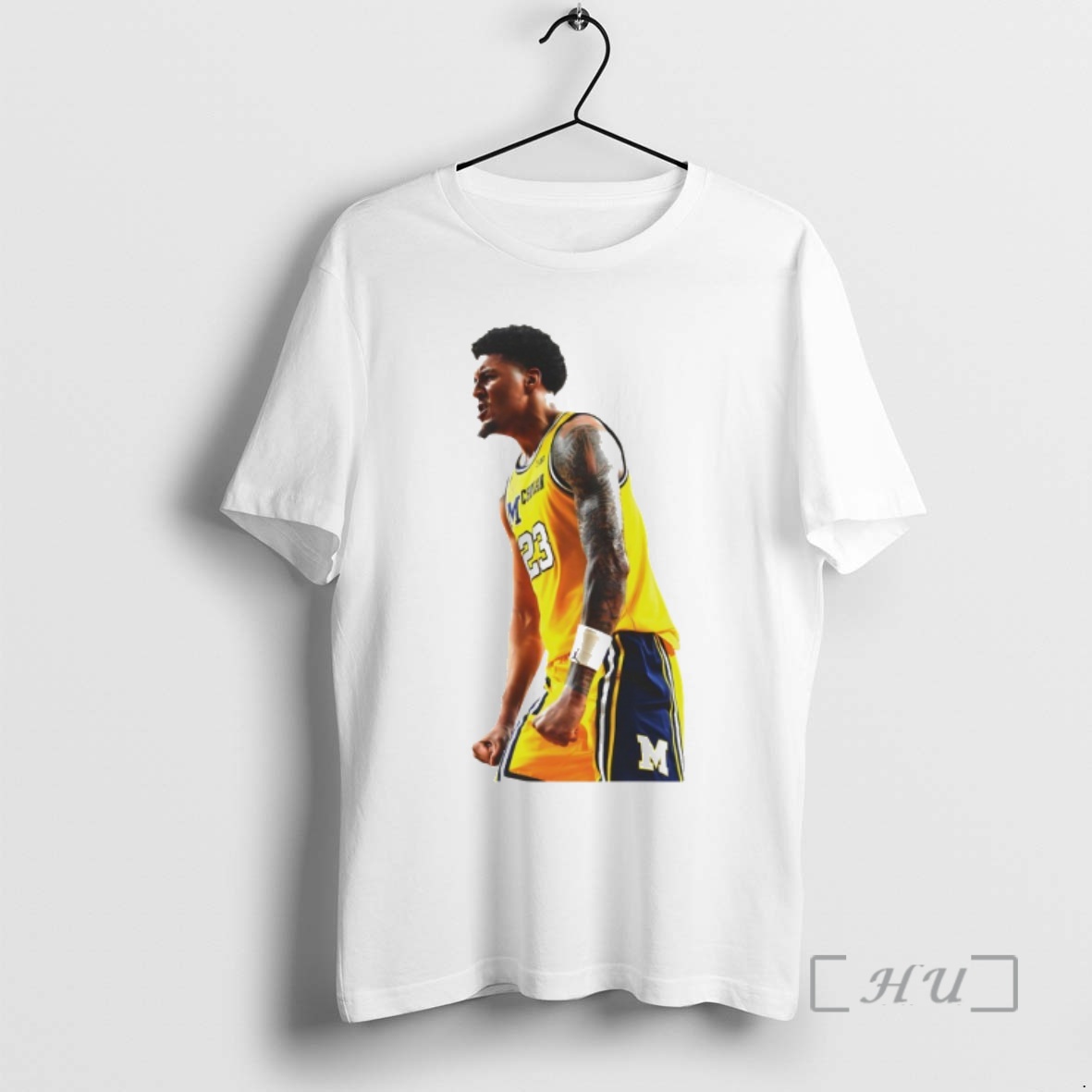 Officials Yaxel Lendeborg Flex Motion Michigan Wolverines Basketball Big Ten Conference Premium T Shirts Sweater Hoodie