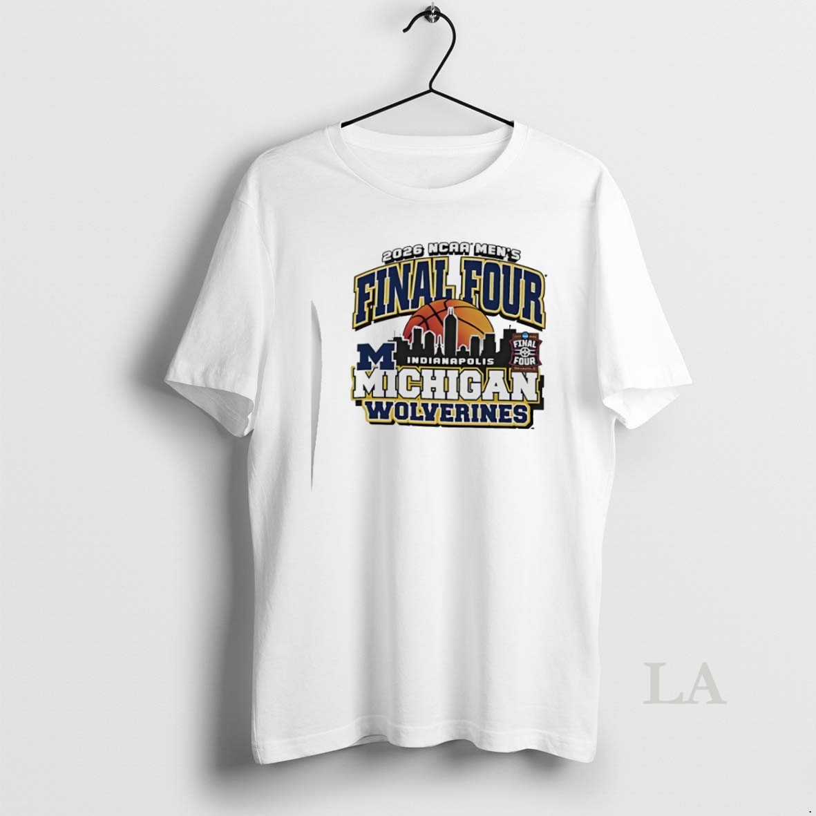 Original 2026 Mens Basketball Final Four Michigan Wolverines Skyline Shirt