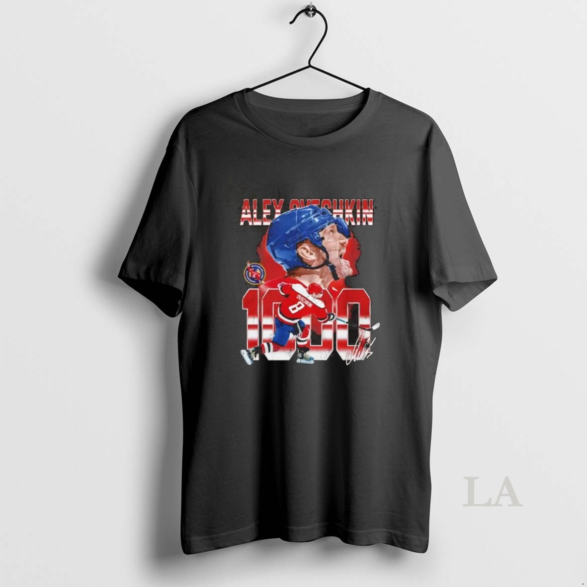 Original Alex Ovechkin Washington Capitals 1000 Goals Signature Shirt