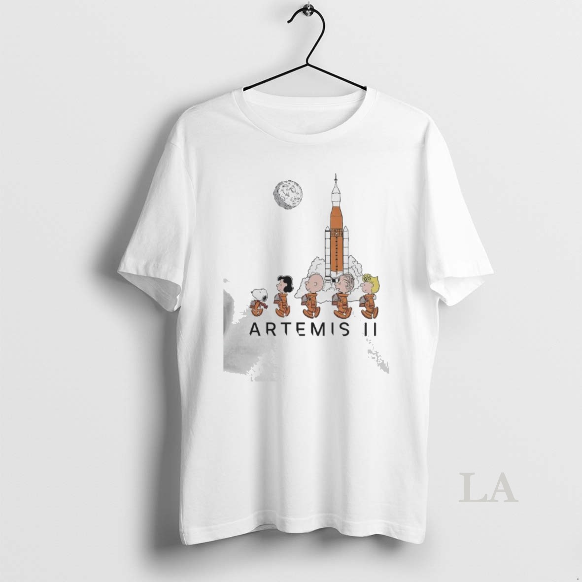 Original Artemis Ii Peanuts Shirt