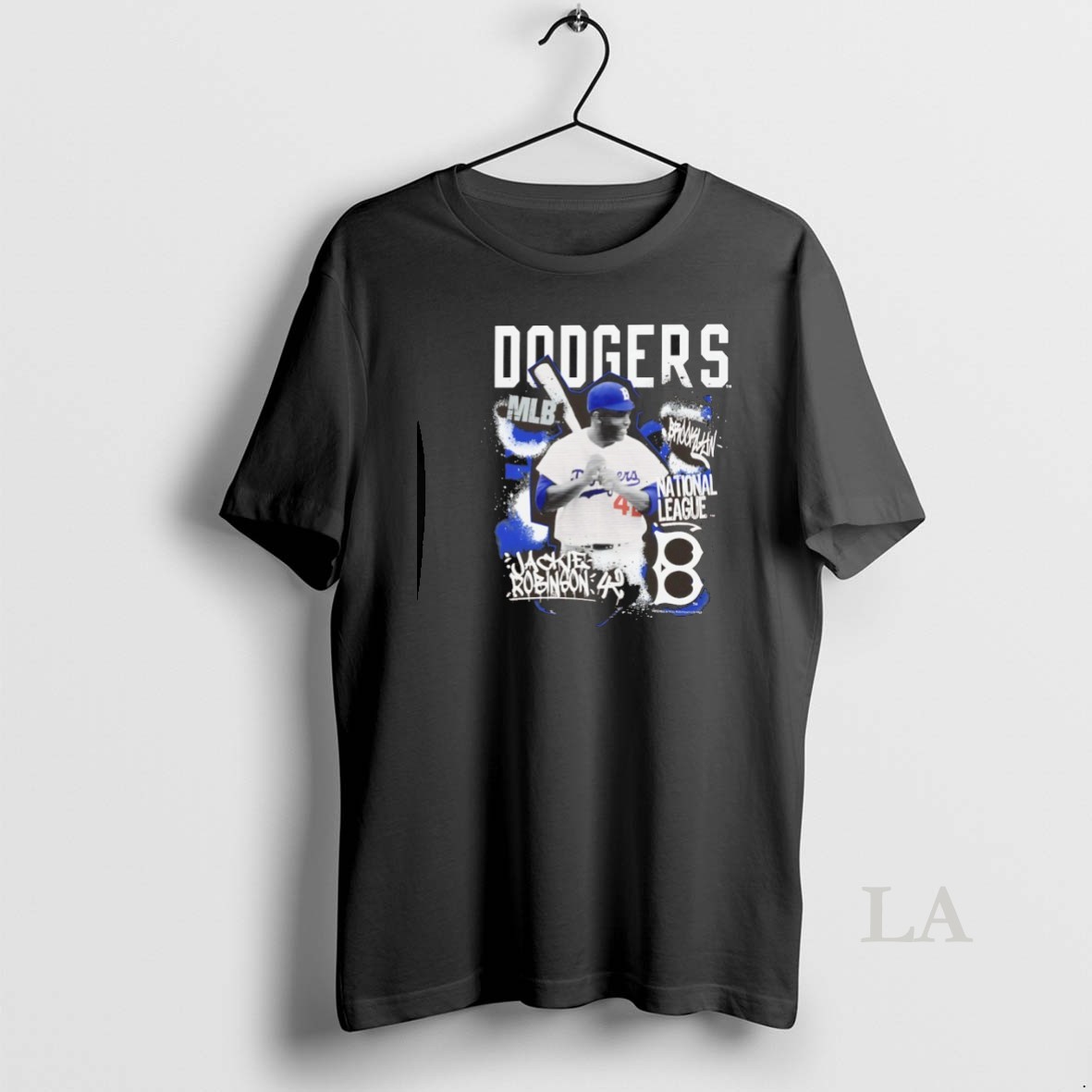 Original Brooklyn Dodgers Jackie Robinson Player Graphic Art Shirt