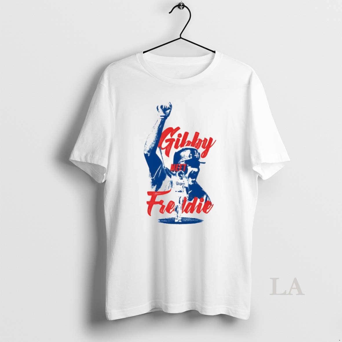 Original Freddie Freeman Gibby Meet Freddie Los Angeles Dodgers Baseball Shirt