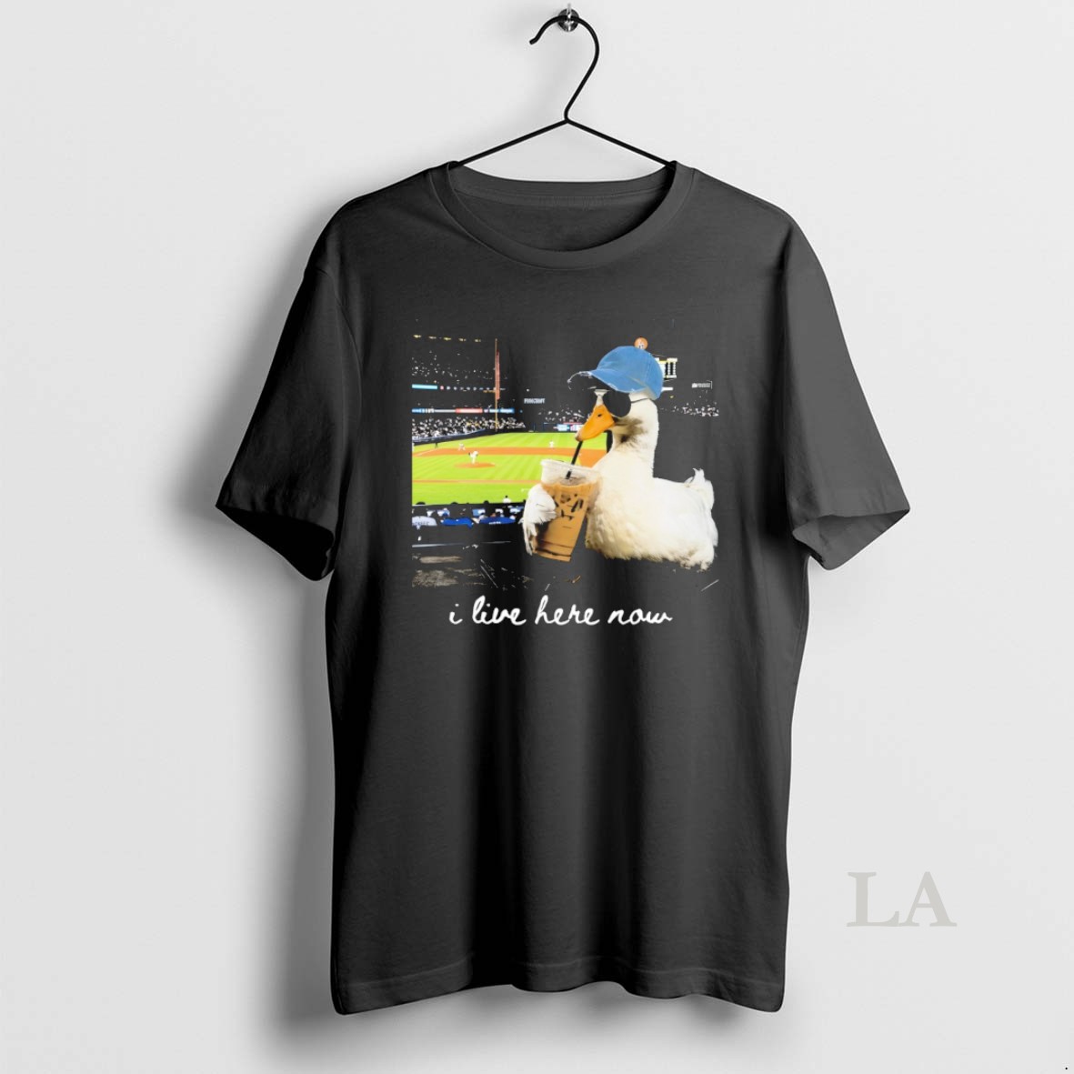 Original Goose I Live Here Now Baseball Game Day Shirt