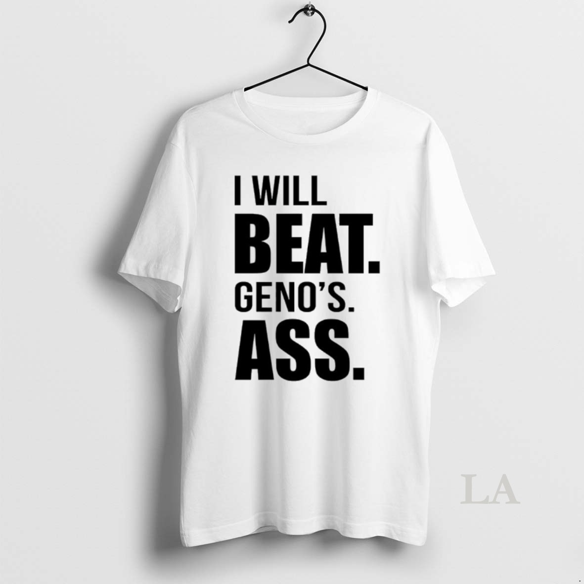 Original I Will Beat Genos Ass Dawn Staley Vs Geno Auriemma Shirt