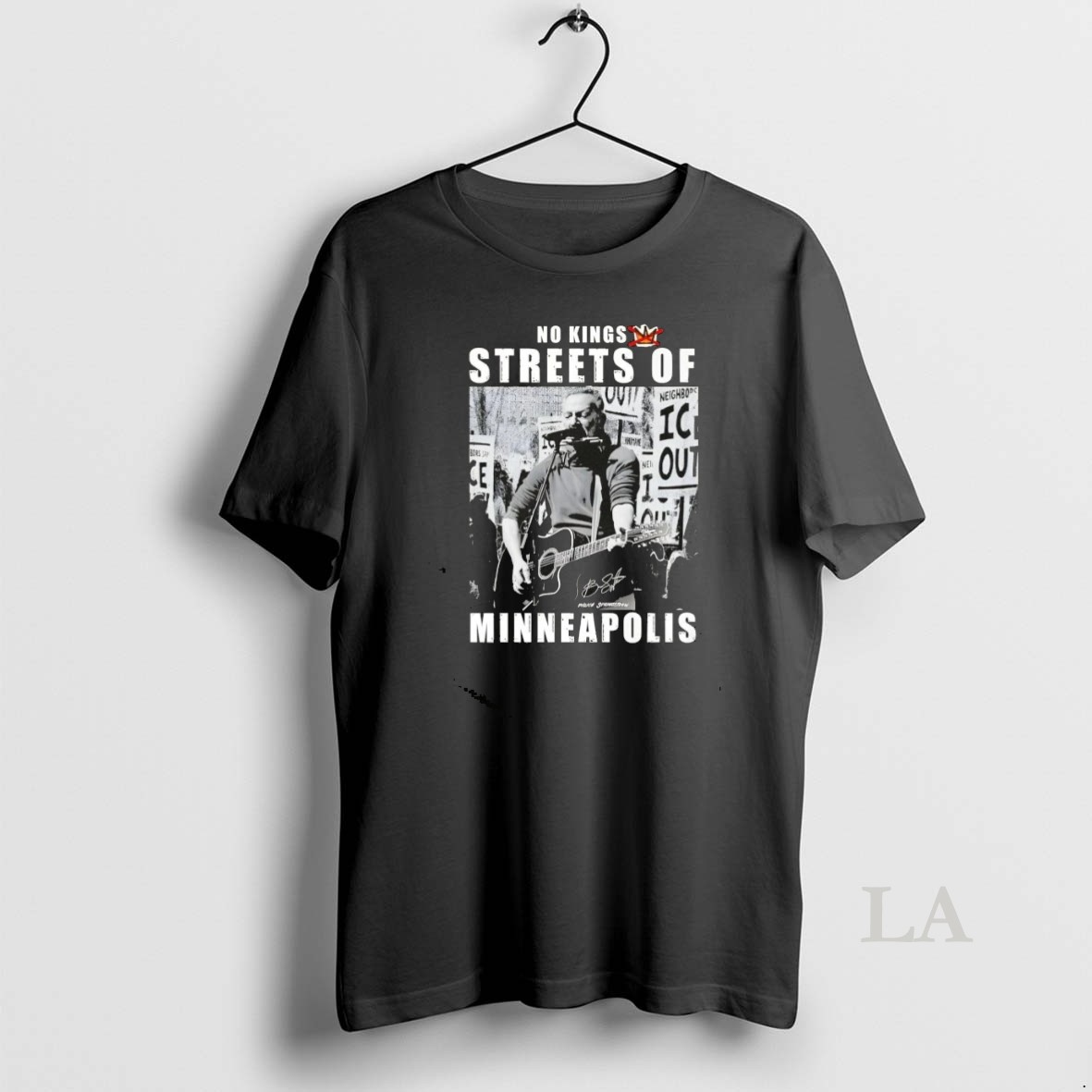 Original Ice Out No Kings Streets Of Minneapolis Shirt