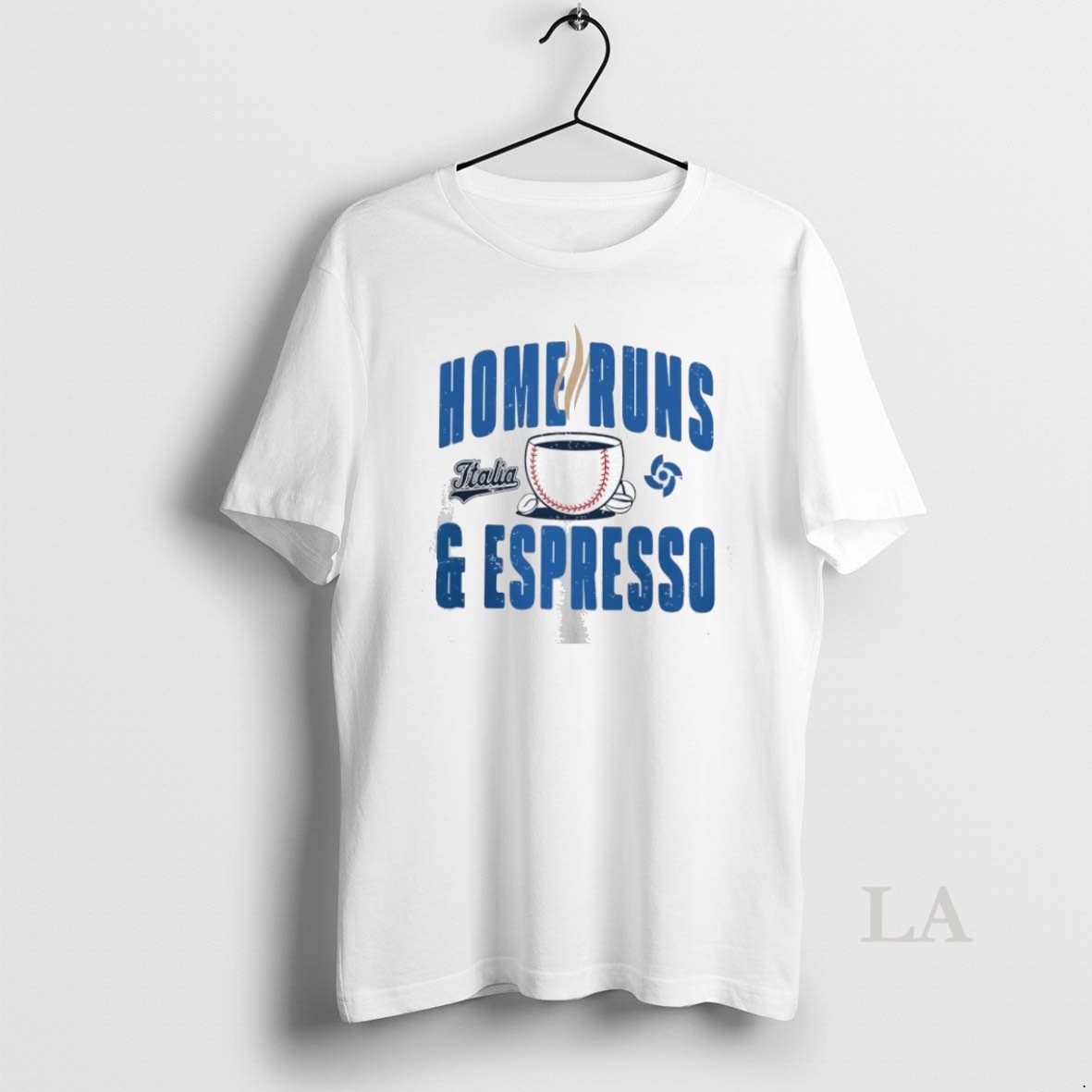 Original Italy Baseball Home Runs And Espresso Shirt