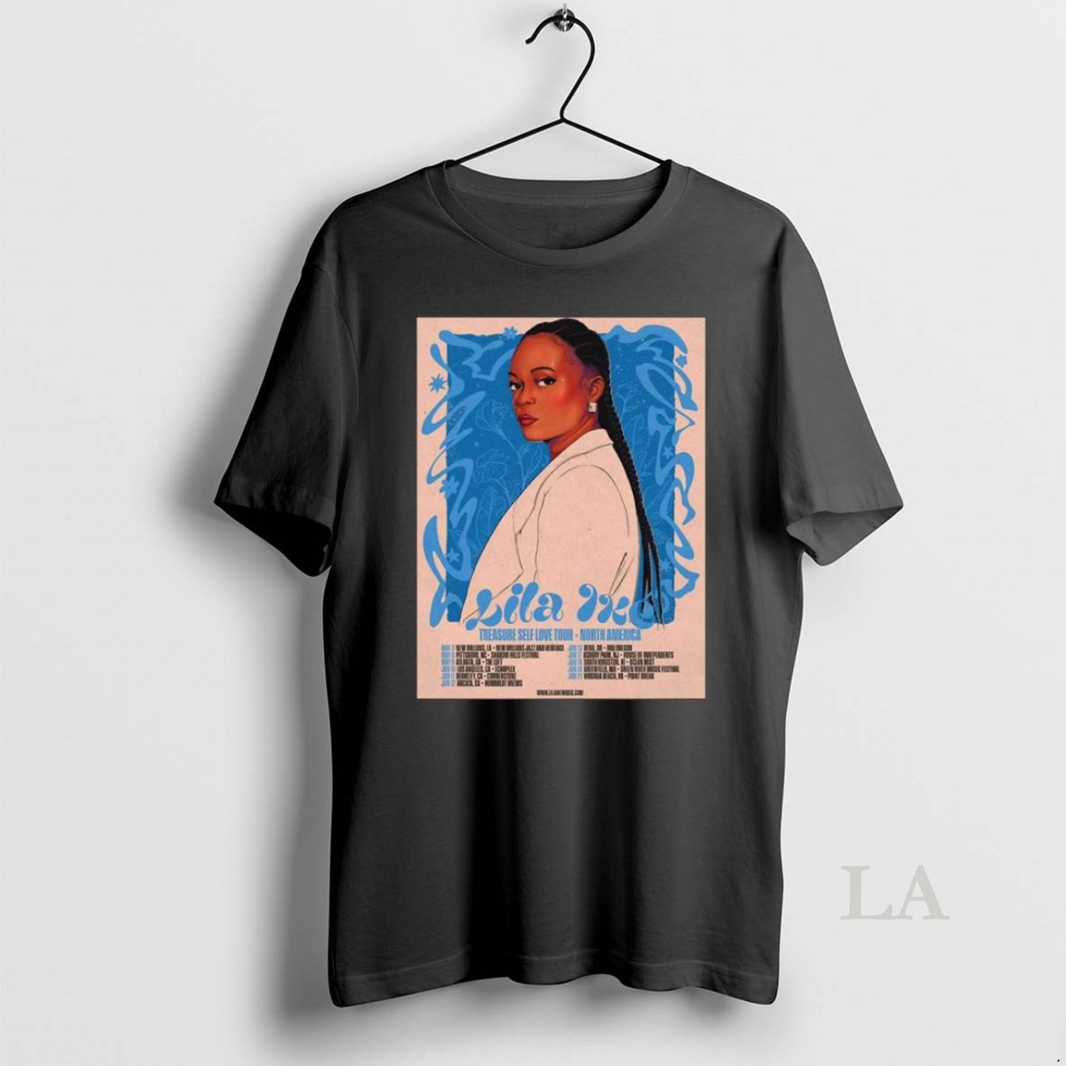 Original Lila Ike Treasure Self Love Tour Concert Shirt