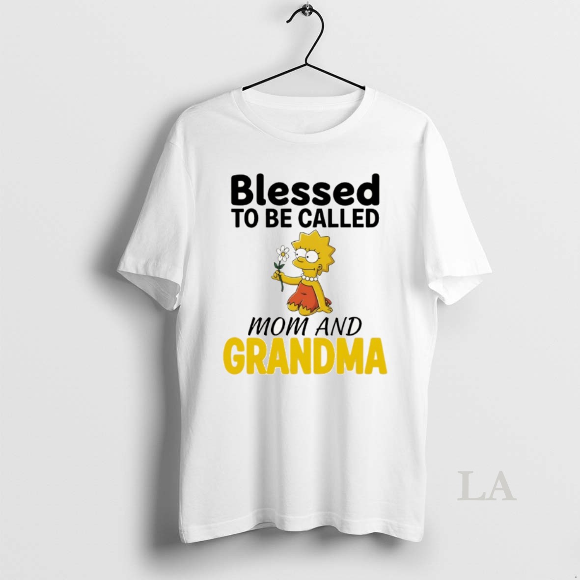 Original Lisa Blessed To Be Called Mom And Grandma Shirt