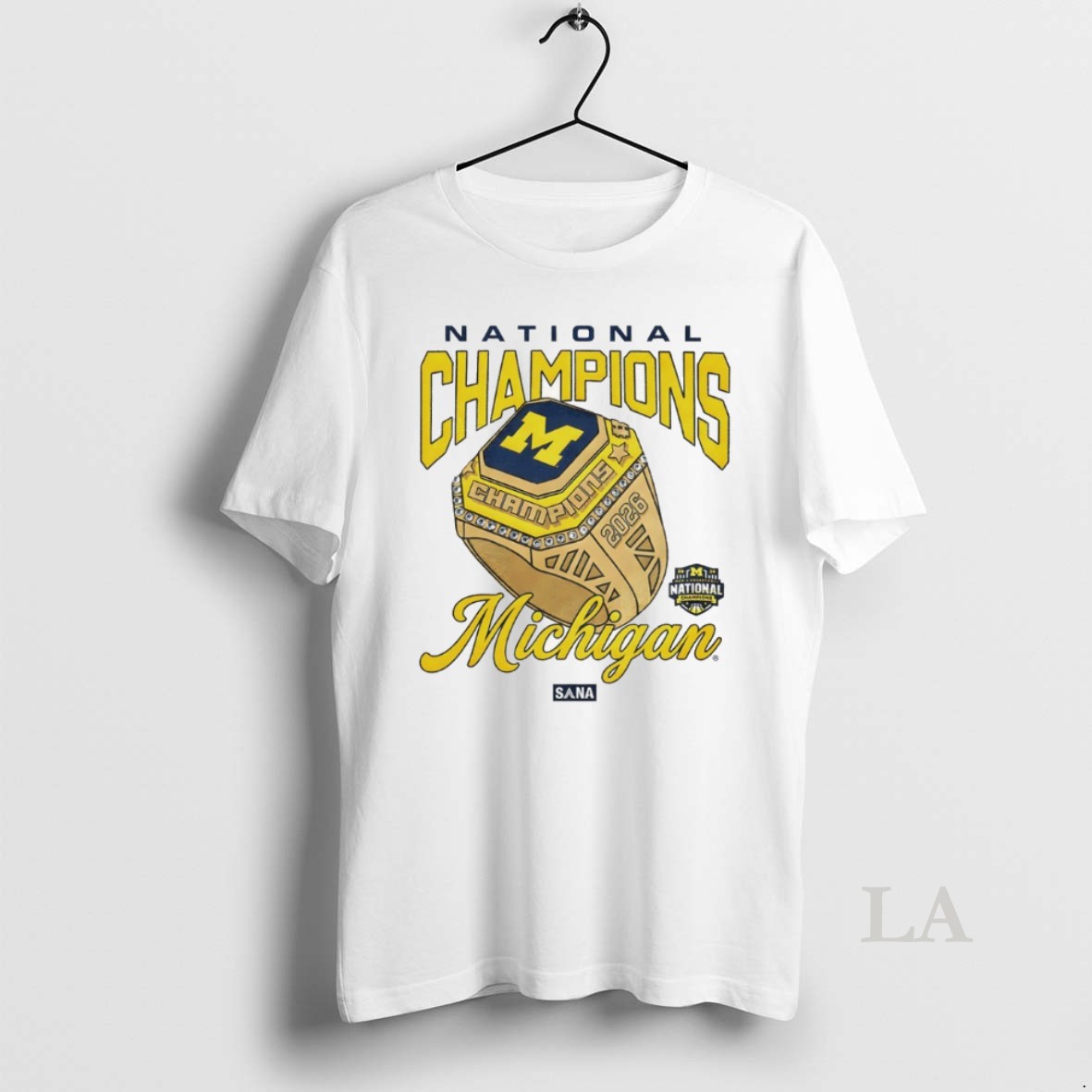 Original Michigan Wolverines Basketball Rings National Champions Ncaa 2026 Shirt