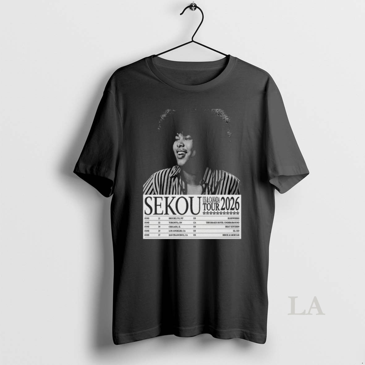 Original Sekou Us Canada Tour 2026 Shirt
