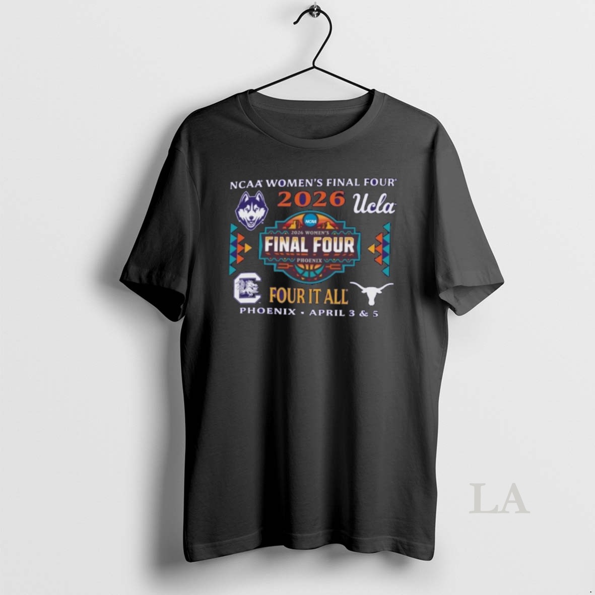 Original Semifinal Teams 2026 Ncaa Womens Final Four Shirt