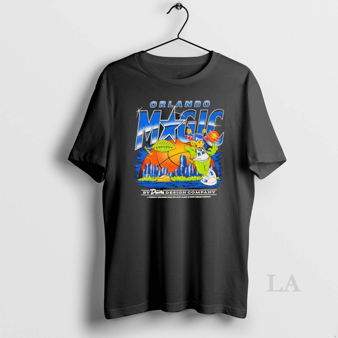 Original Stuff The Magic Dragon Orlando Magic Nba Skyline City Shirt