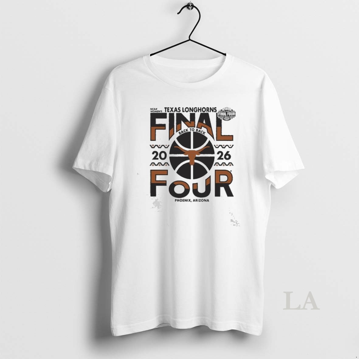 Original Texas Longhorns 2026 Womens Basketball Final Four Phoenix Arizona Bound Shirt