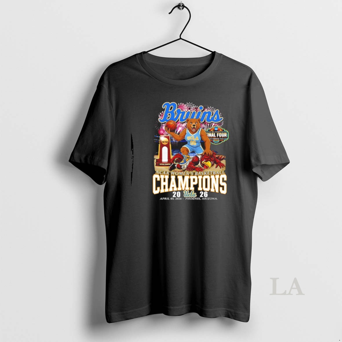 Original Ucla Buins Beat South Carolina Gamecocks National Champions Mascot Trophy 2026 Shirt