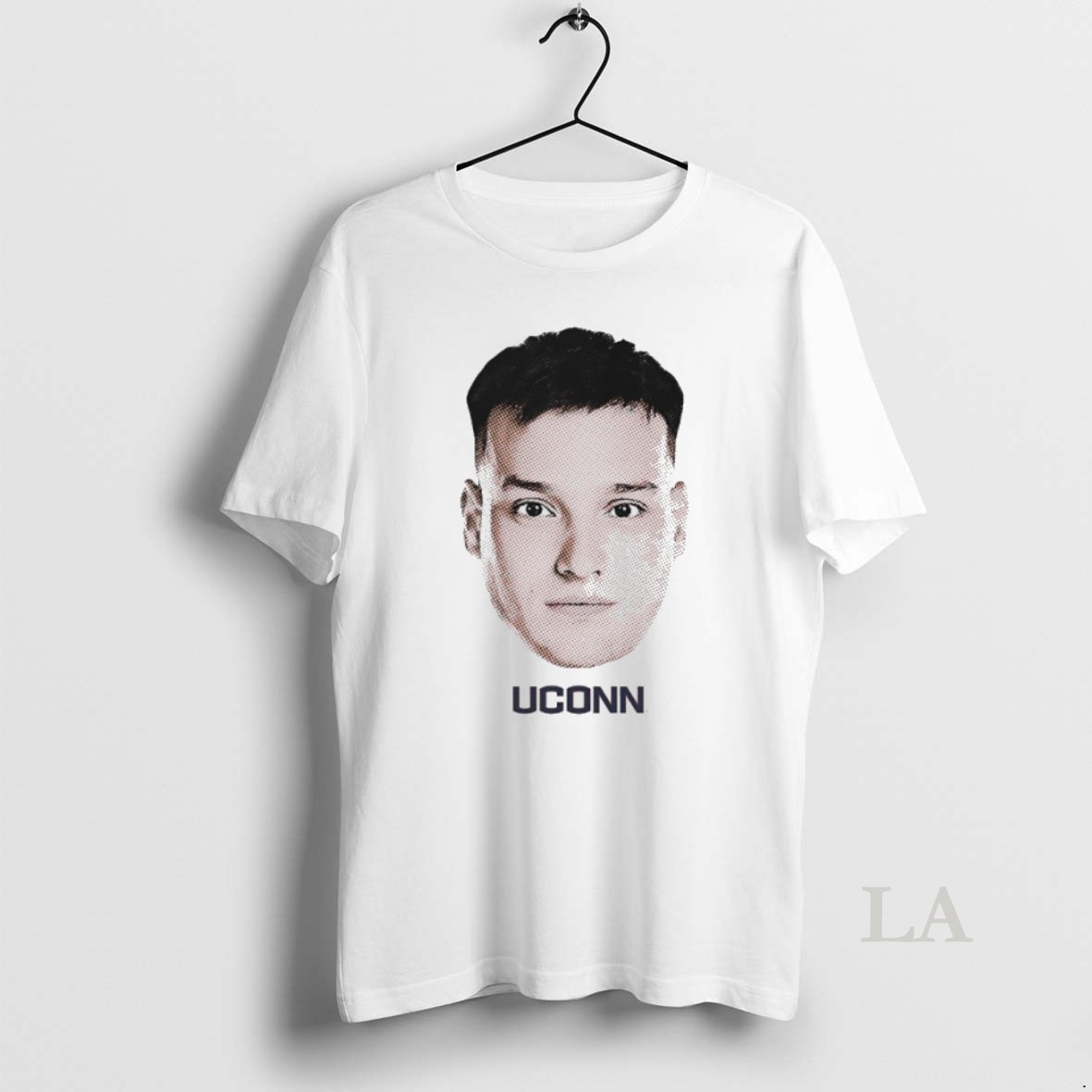 Original Uros Paunovic Uconn Huskies Mens Basketball Big Head Shirt