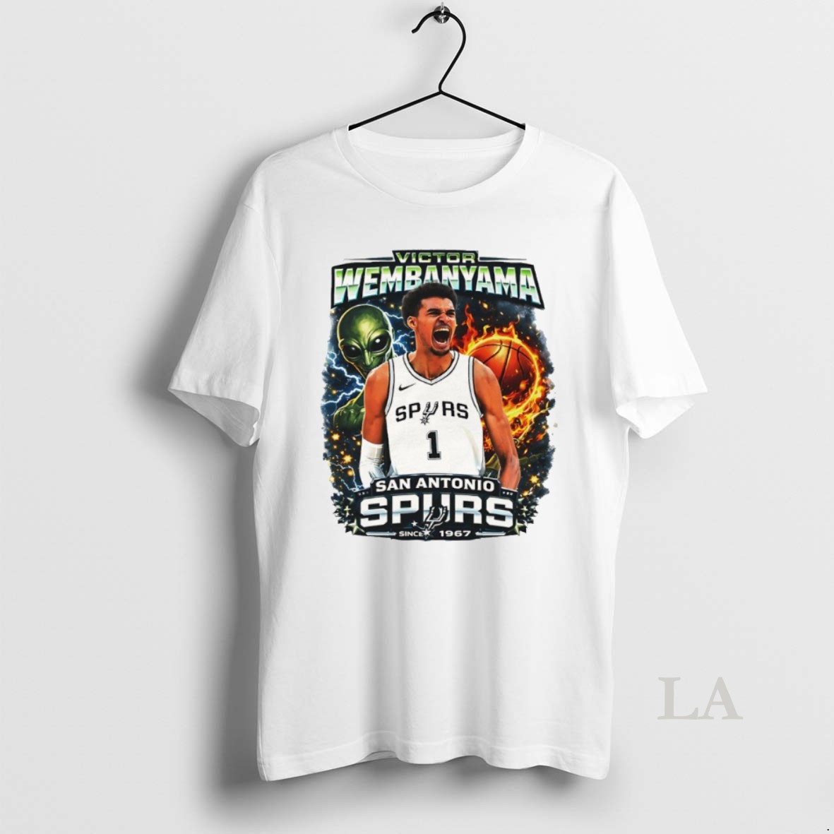Original Victor Wembanyama The Alien San Antonio Spurs Basketball Since 1967 Shirt