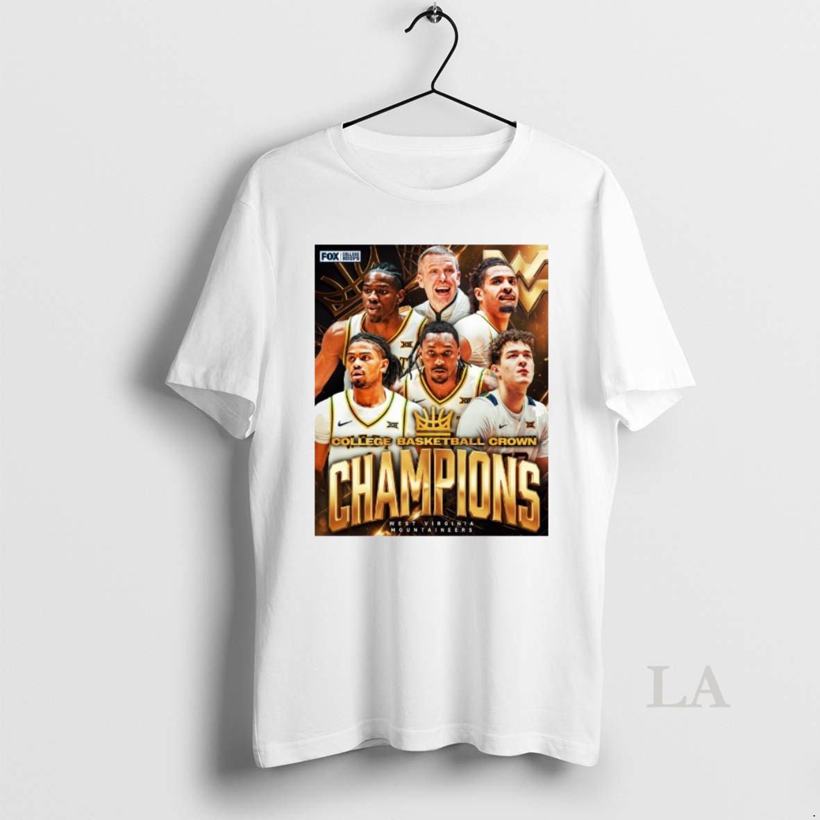 Original West Virginia Mountaineers College Basketball Crown Champions 2026 Shirt